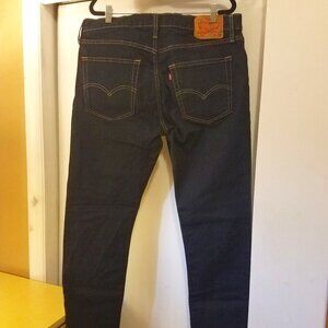 Levi's 512 Dark Blue Jeans, Men's W 36, L 34